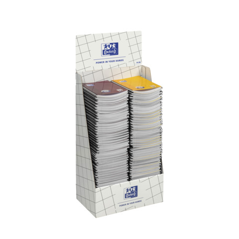 Collegeblock Display, 150 Stück, sortiert OXFORD 400161488