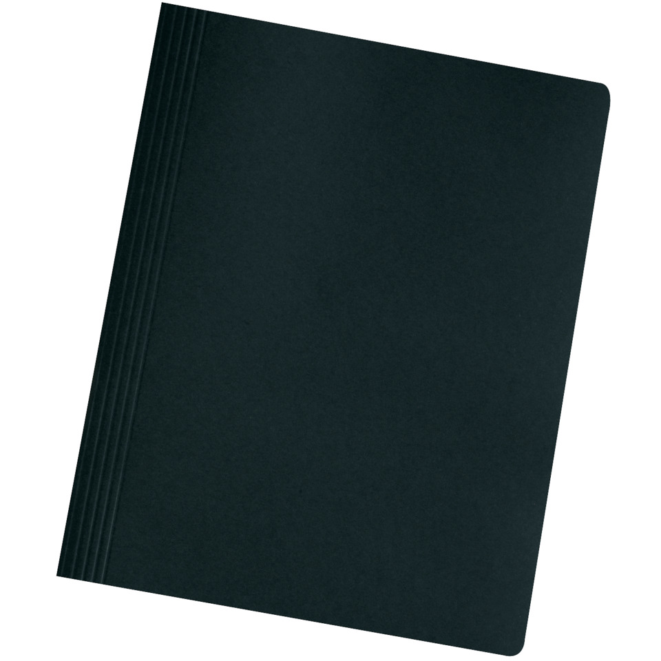 notebook, hardcover, black, ribbon lines, smooth cover