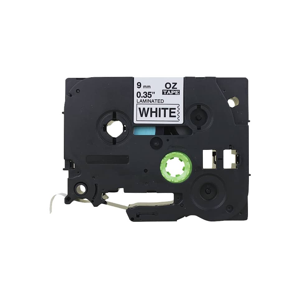 Schriftband, 9mmx8m, schwarz/weiß Q-CONNECT KF18796