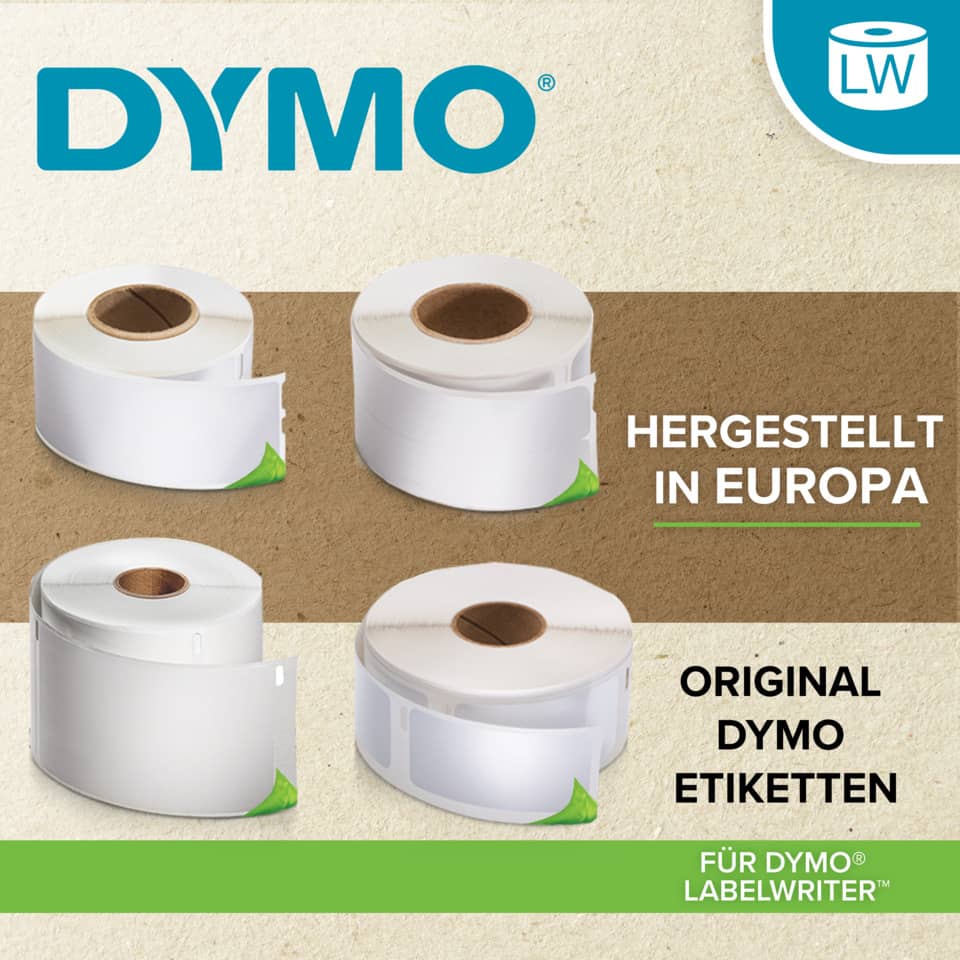 etiketten, rollenset, papieretiketten, bandrollen, dymo etiketten