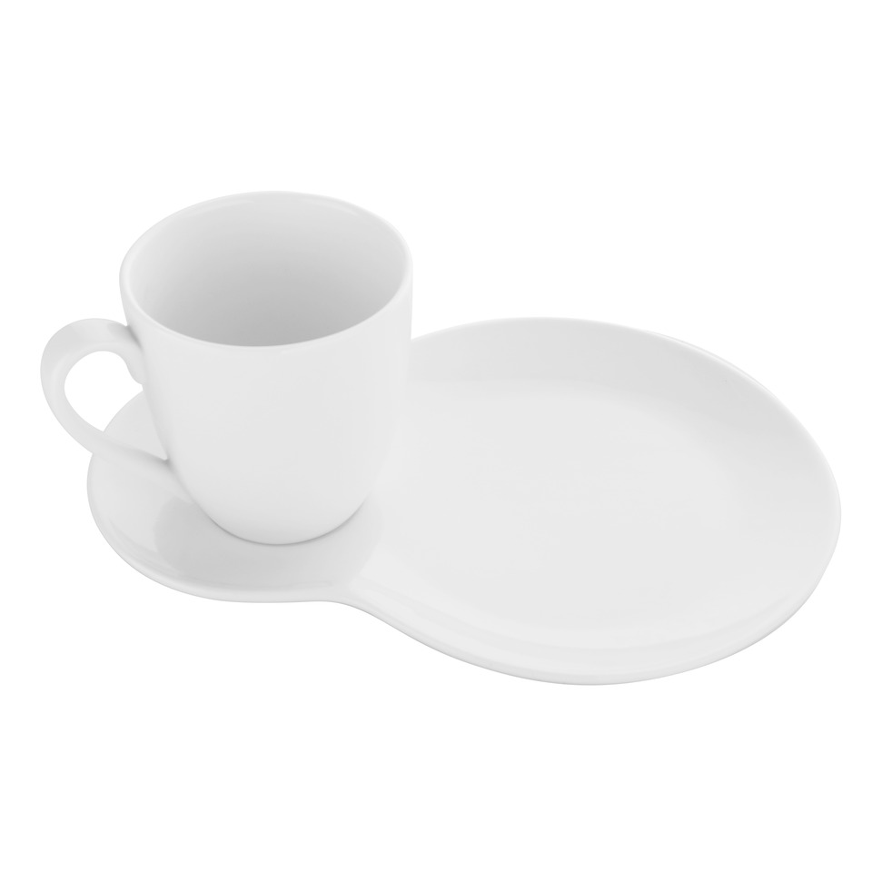Tasse, Espressotasse, Kaffeeset, Porzellan, weiß
