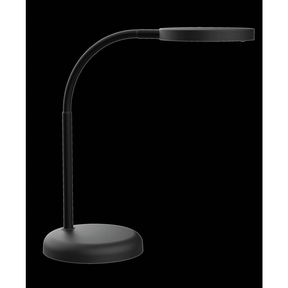 Tischlampe, Schreibtischlampe, LED-Lampe, schwarz, modern
