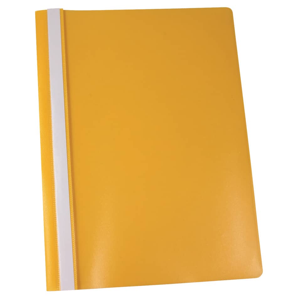 Notizbuch, Notizheft, Gelb, Kunstleder, Gummiband