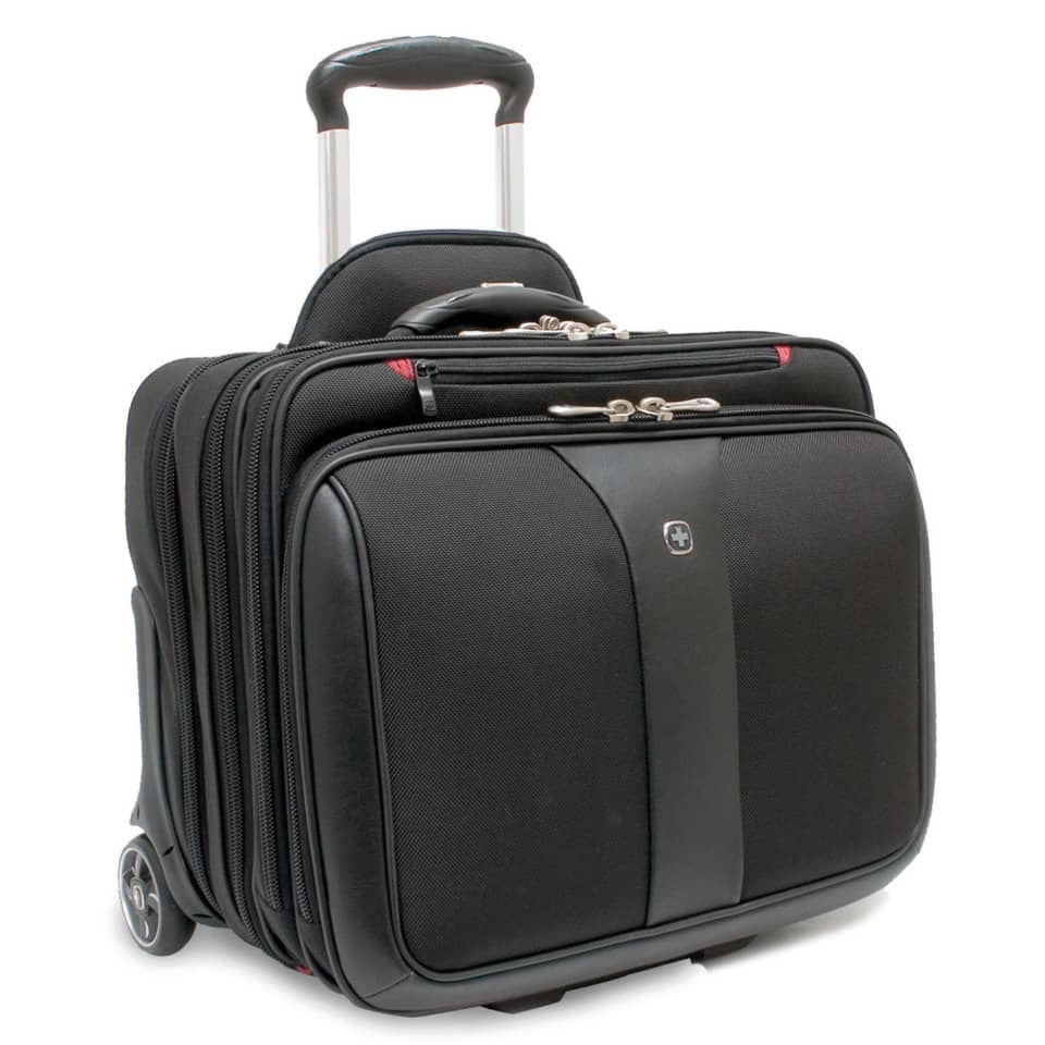 reisekoffer, trolley, rollen, schwarz, koffer-organizer