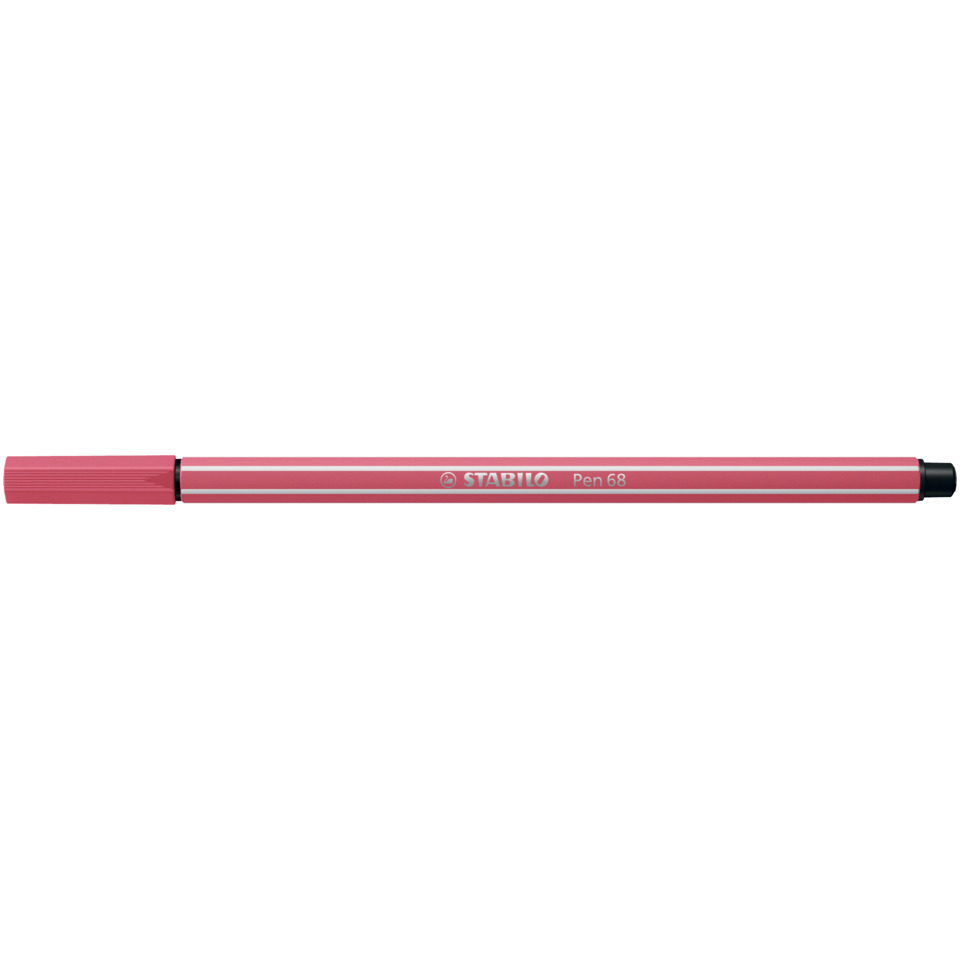 Kunststift, Marker, Roserot, Roter Marker, Stabilo Pen 68