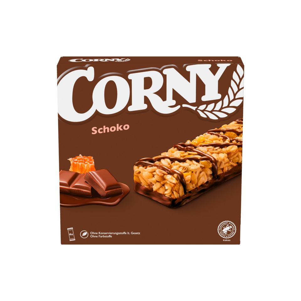 Schoko, Riegel, Korn, Müsli, Schokoriegel