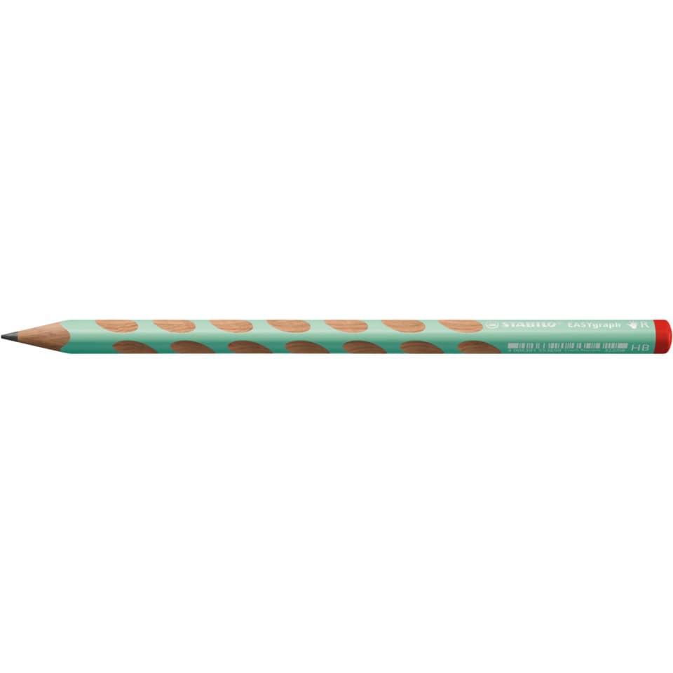Bleistift, HB, Holzbleistift, mintgrün, Punktemuster