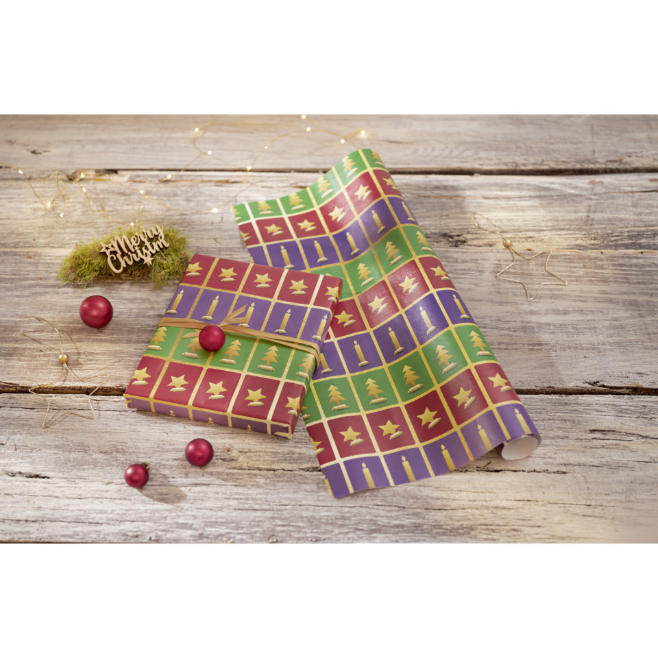Geschenkverpackung, Weihnachten, Geschenkpappe, Bunt, Advent/Feier