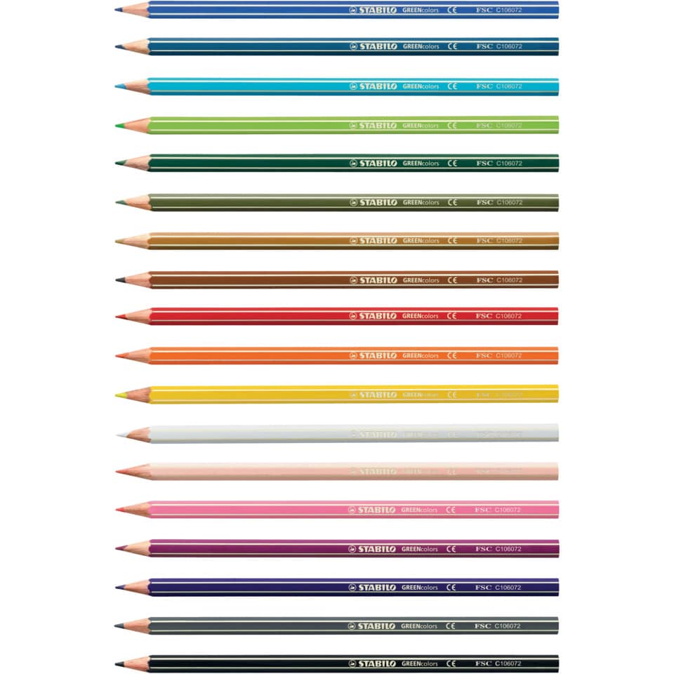 Bleistift, Buntstift, Buntstifte, Farbstifte, Holzbleistift