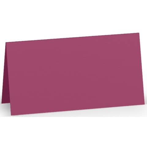 Tischkarte Paperado, 10x10cm, 220g/m², amarena RÖSSLER 16403046