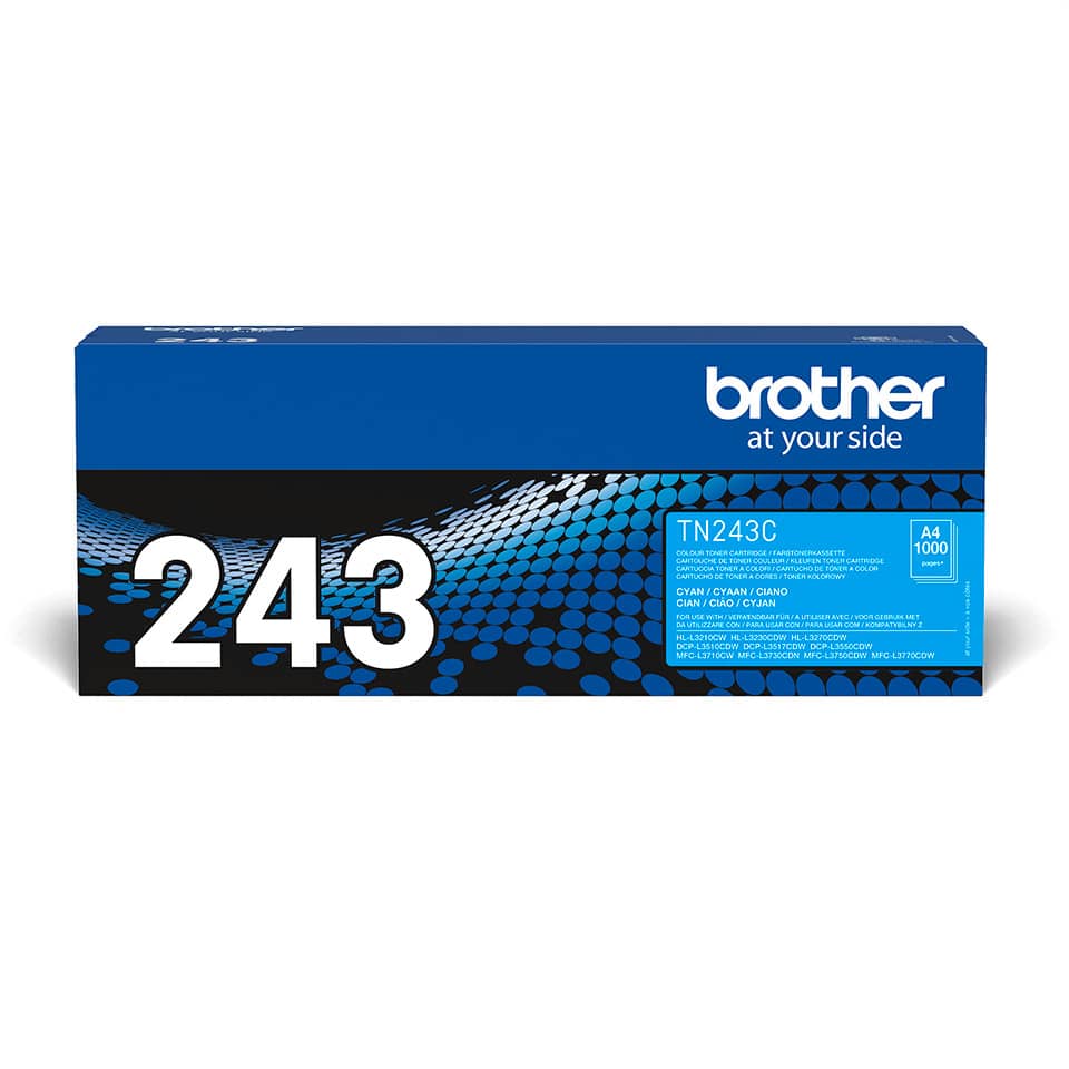 Toner Cartridge, Tonerpatrone, Cyan, A4 1000 Seiten, Brother cartridge