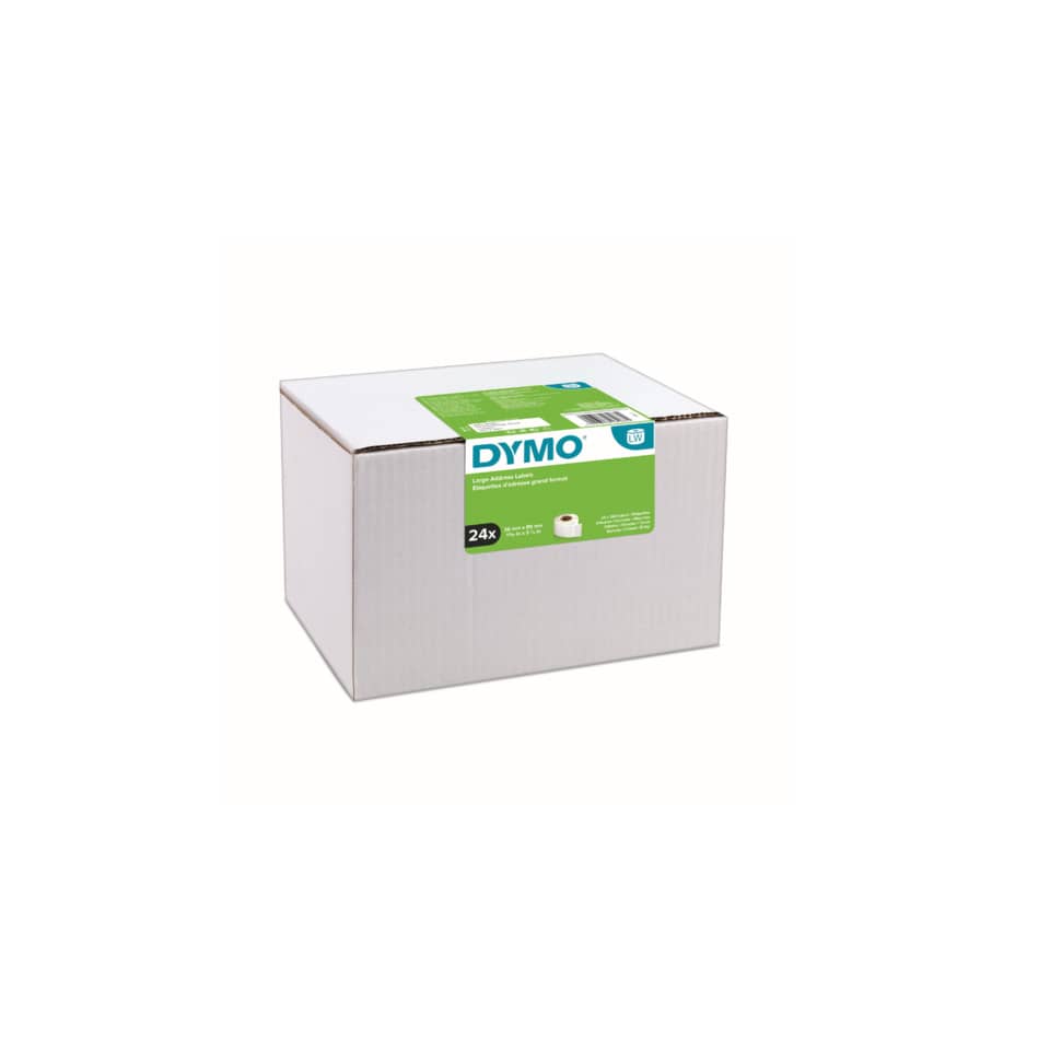 Box, Papiertücher, Rollen, Weiße Box, Dymo-Label