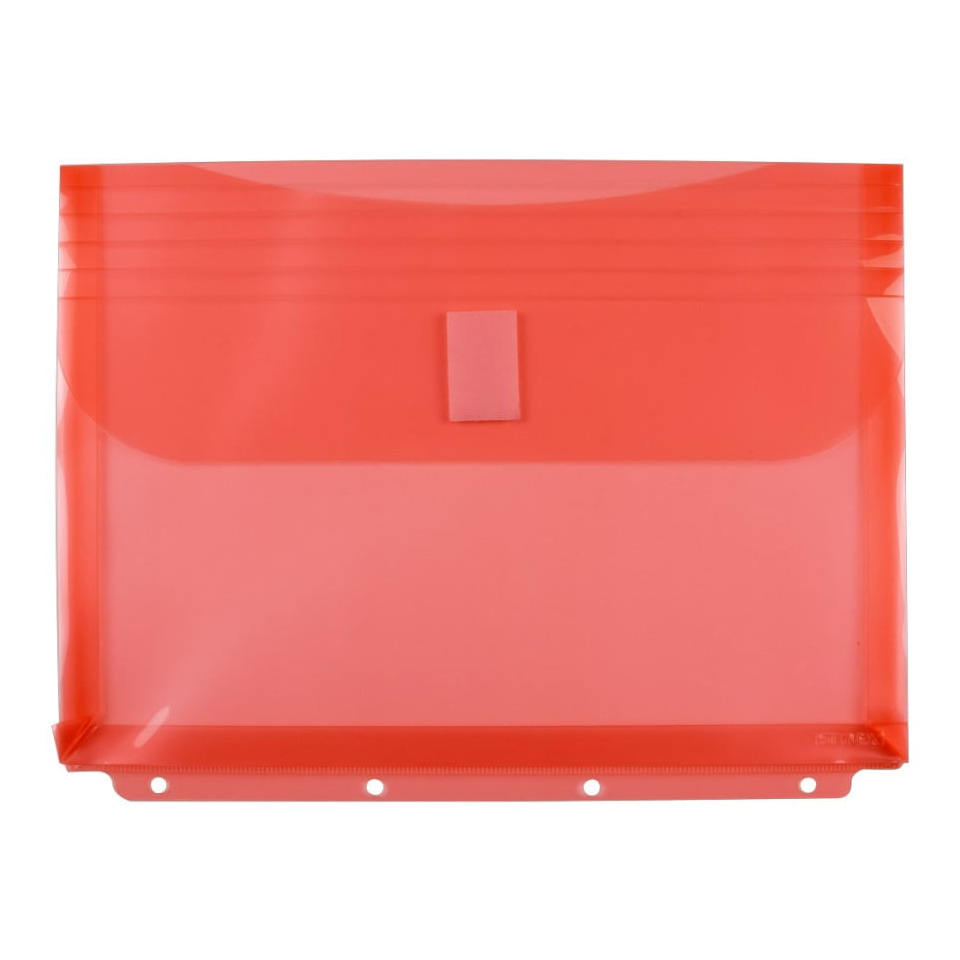 Ablagehülle, Hülle, Organizer, Kartenordner, Transparent, Rot, Aktenmappe, Ordner, Dokumentenhülle, rot, Plastik