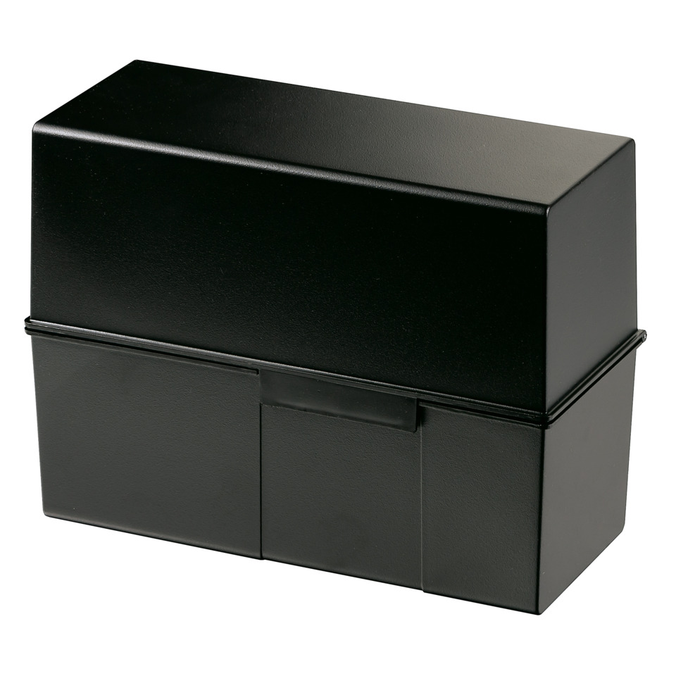 schwarze box, Aufbewahrungsbox, Kunststoffbox, Rechteckige Box, Klappdeckel-Box