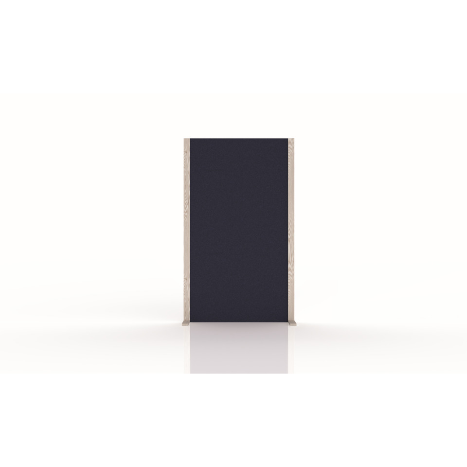 Akustik-Trennwand Wood Series Single, 107 x 180 cm, blau MAGNETOPLAN 1105503