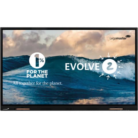 Touchdisplay EVOLVE 2 ETX-8640 EU 86", schwarz LEGAMASTER 7-803140-86EU