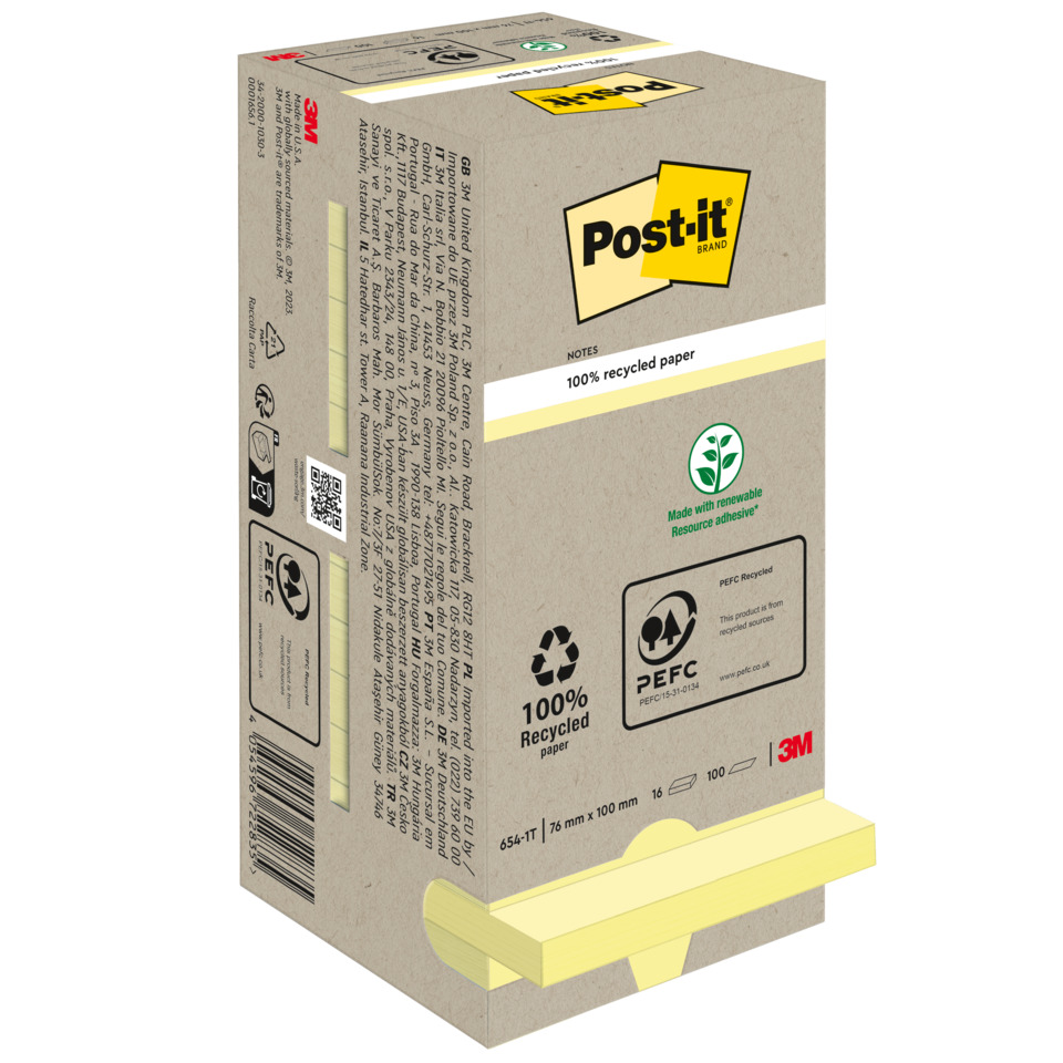 Post-it, Notizblock, Klebezettel, Papierbox, 3M