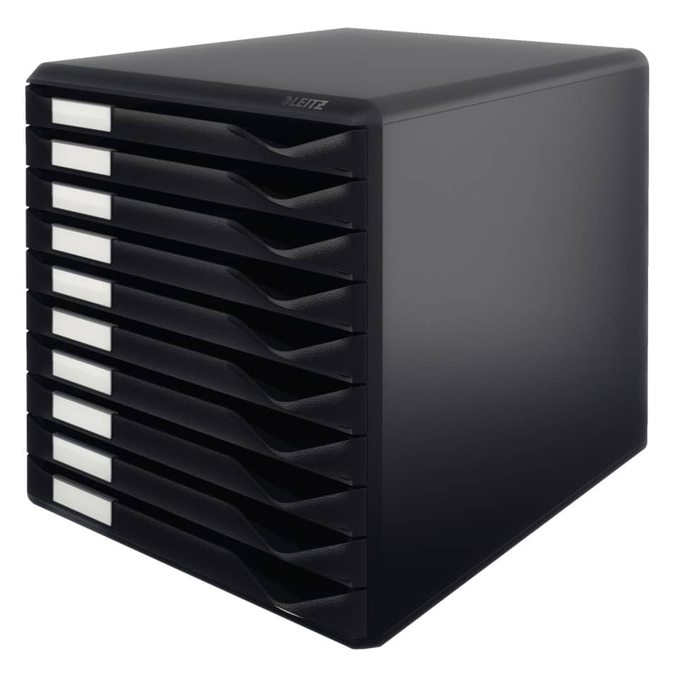 Lüfter-Regal, Laufwerksschübe, Schubladeneinheit, Metallkabinett, Schwarz