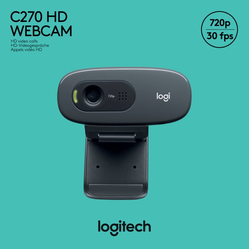 Webcam, 720p, HD, Logitech, Kamera