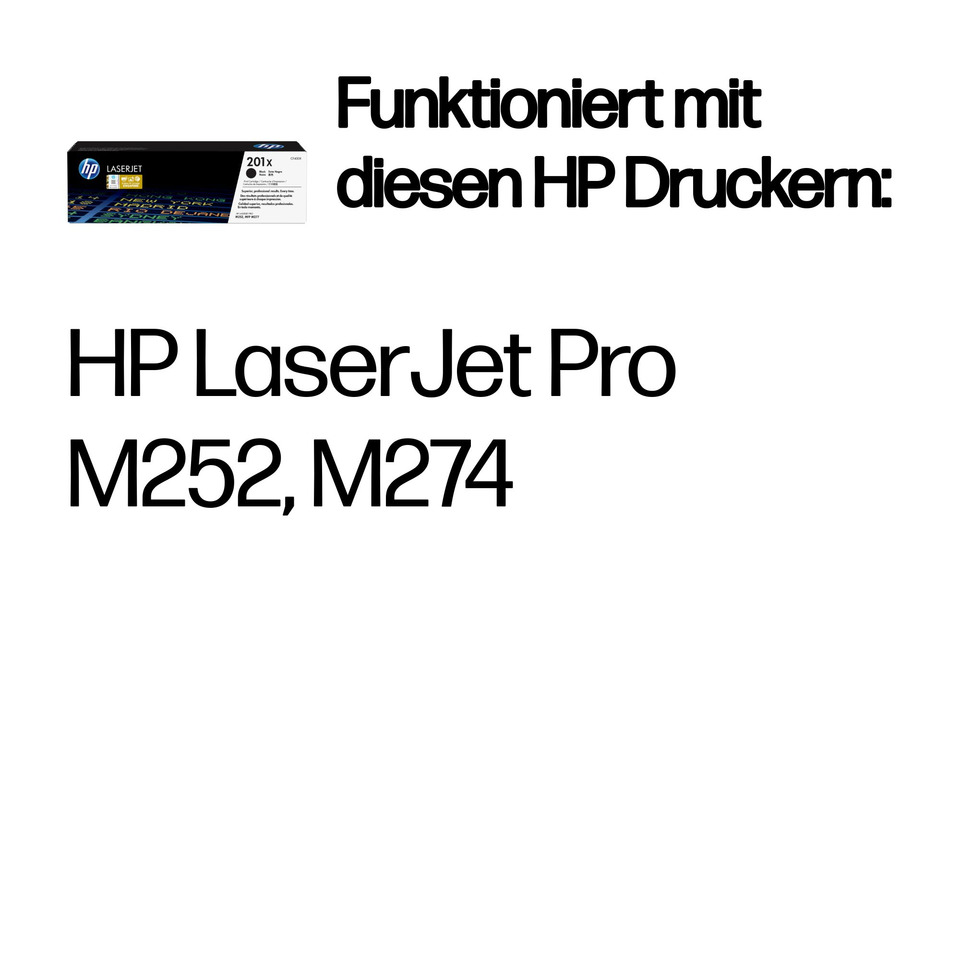 laserjet, Druckerpatrone, HP, M252, M274