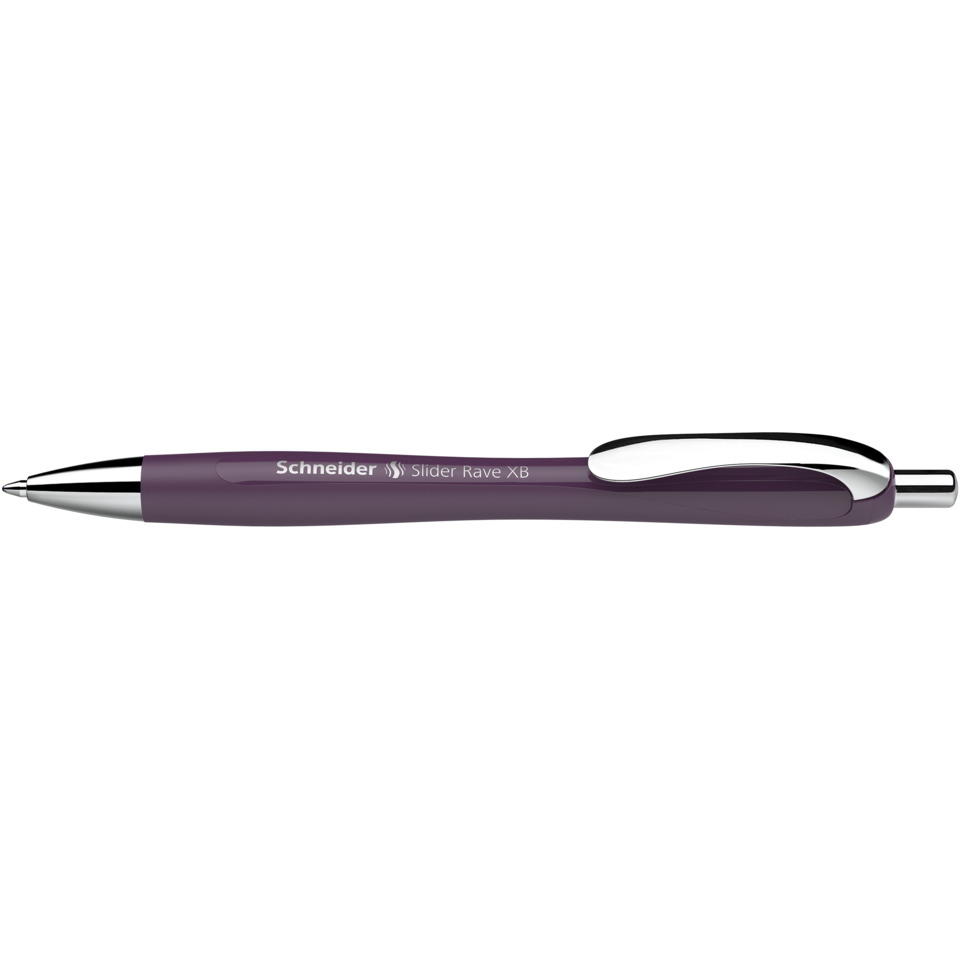 pen, Kugelschreiber, lila, Metallclip, schlank