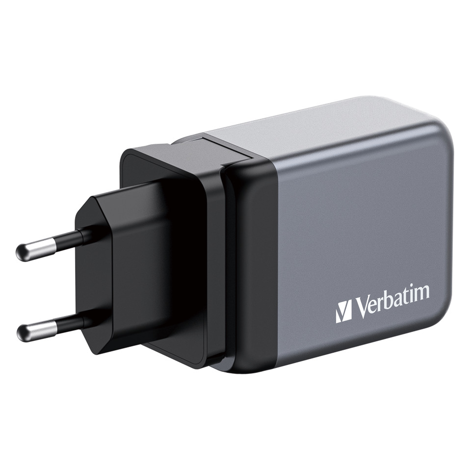 Reiseladegerät, Adapter, EU-Stecker, USB-Netzteil, Verbatim