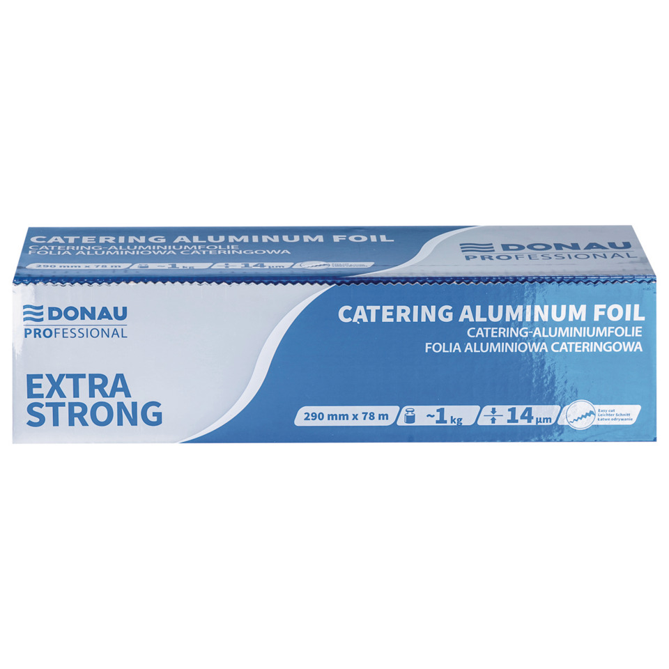 Cateringfolie, Aluminiumfolie, Extra stark, Küchenfolie, Donau Professional