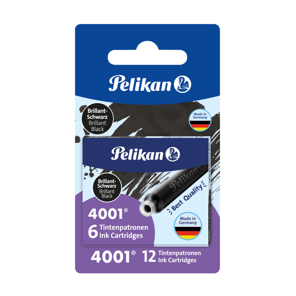 Tintenpatronen, Ink Cartridges, 6er Pack, 12er Pack, Made in Germany