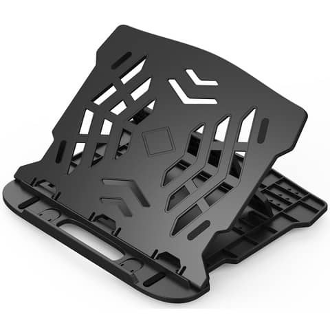Notebookständer drehbar, Kunststoff, schwarz Q-CONNECT KF14470