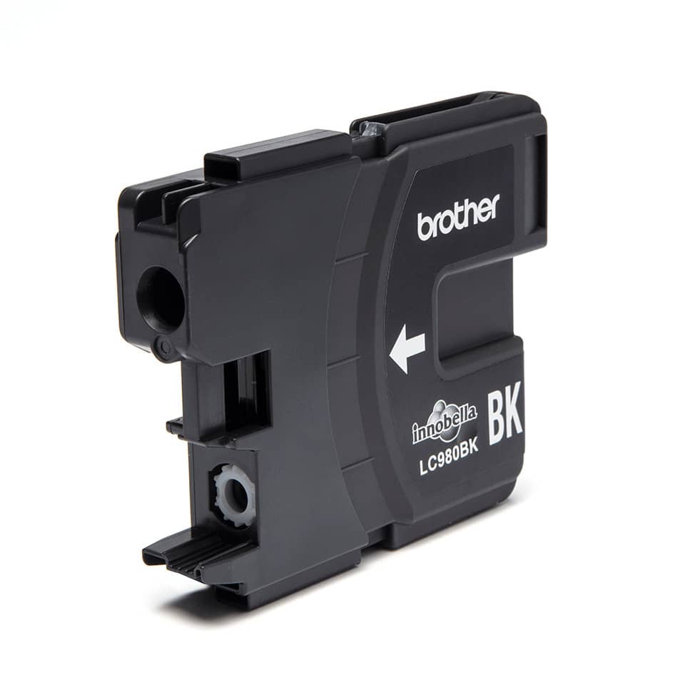 Tintenpatrone, BK, Schwarz, Brother, LC980BK