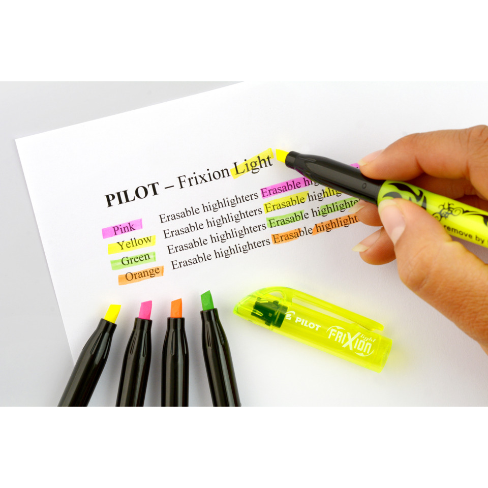 Highlighter, Bunte Marker, Erasierbare Markierungen, Neon Gelb, Marker-Set