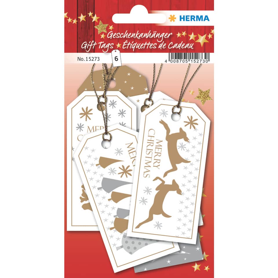 Weihnachtsanhänger, Geschenkanhänger, Tags, Schrott