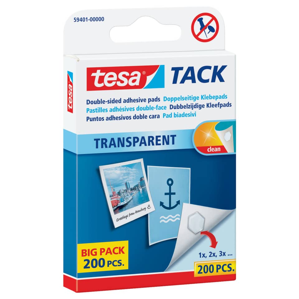Klebepads, Transparente, DoppelseitigePads, Fotopapier, 200Stück