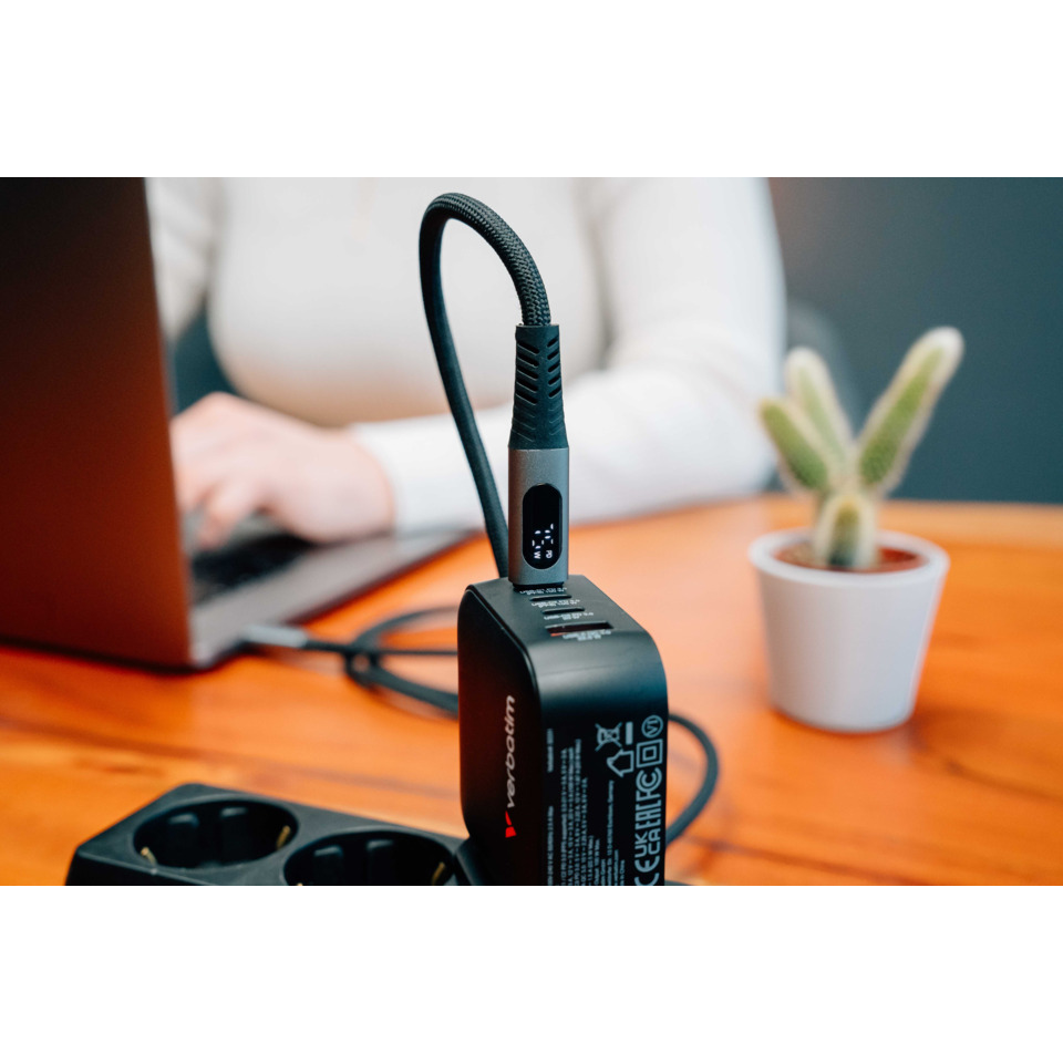 Ladegerät, USB-C Kabel, Netzadapter, Laptop-Zubehör, Kabelorganizer