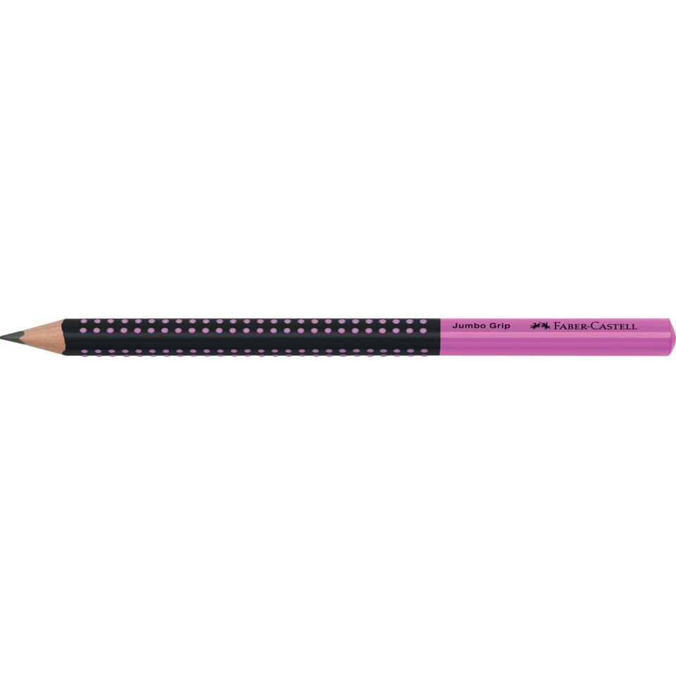Bleistift, Graphit, Polka-dots, Lackiertes Holz, Lila Pinker Schaft
