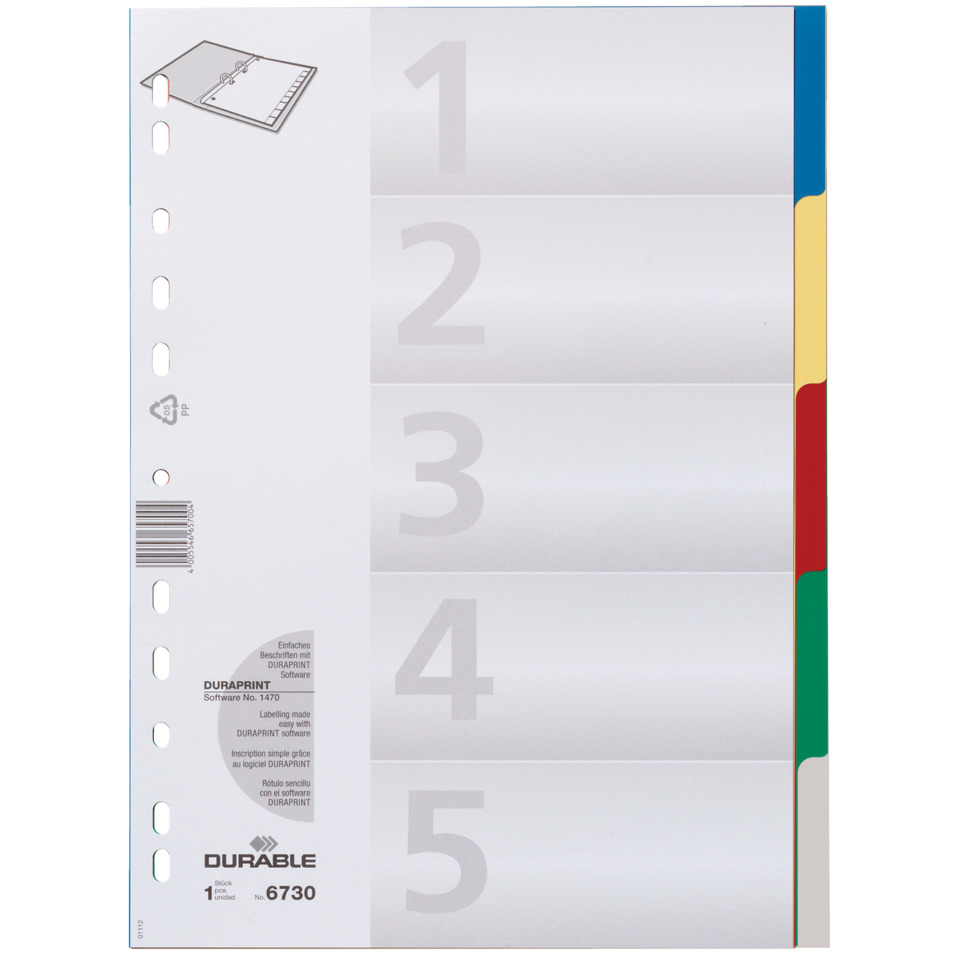 Din A5 Ringbuch, Organizer, Binder, Vier- farbig, Papierordner