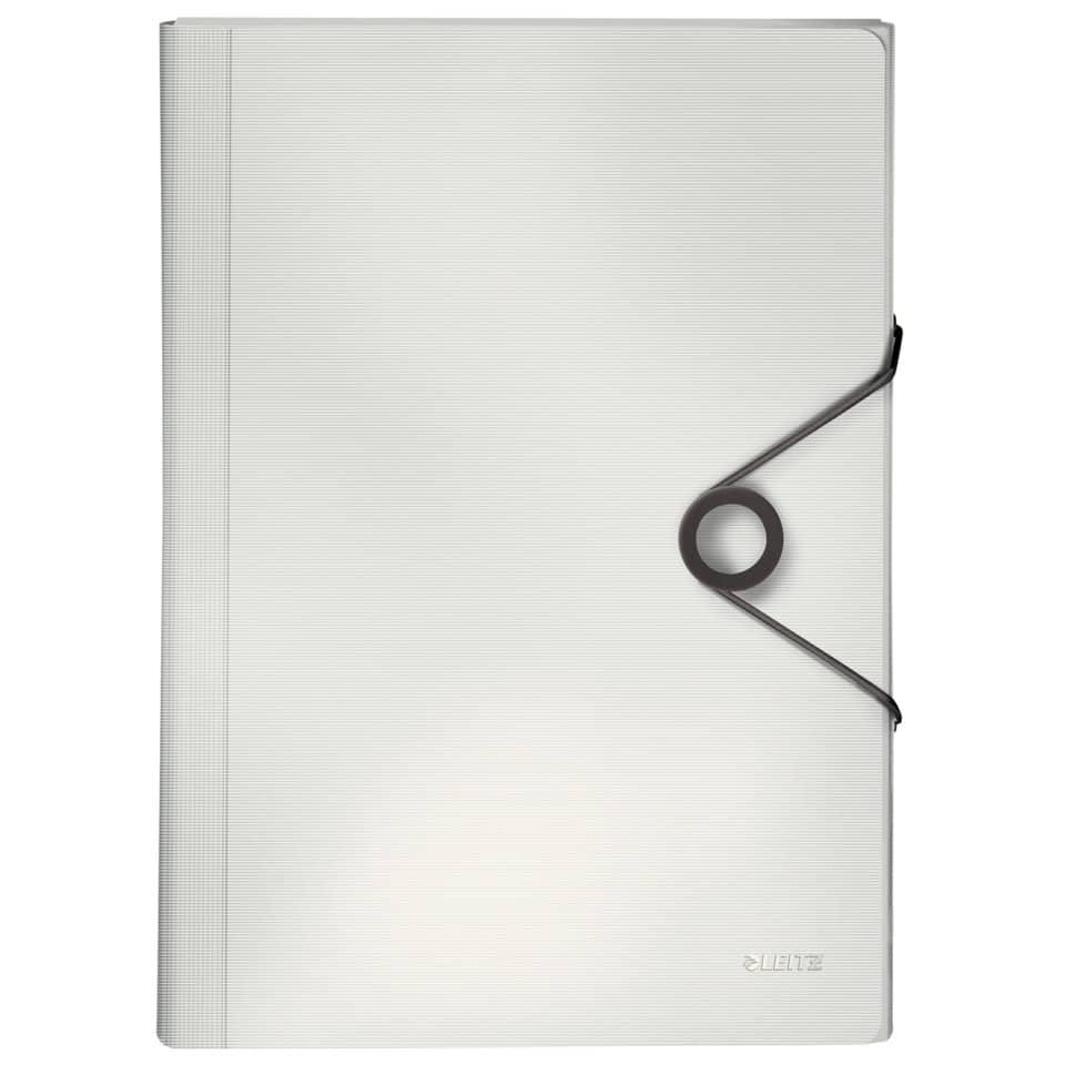 Notizbuch, A5, Spiralverschluss, silber, Hülle