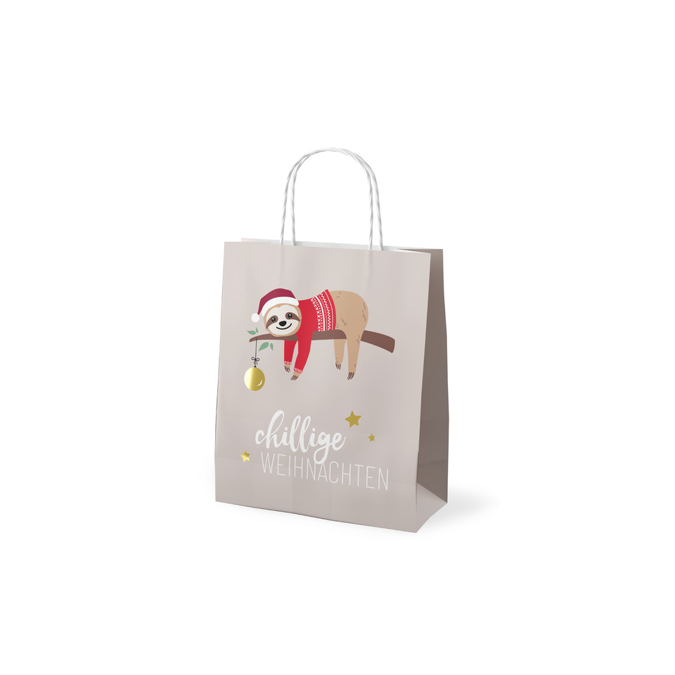 Geschenktüte, Weihnachten, Pinguin, Winter, Dekor