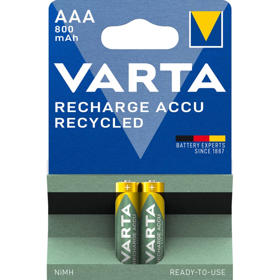 AAA, VARTA, AA-Batterien, aufladbar, fertig zu verwenden