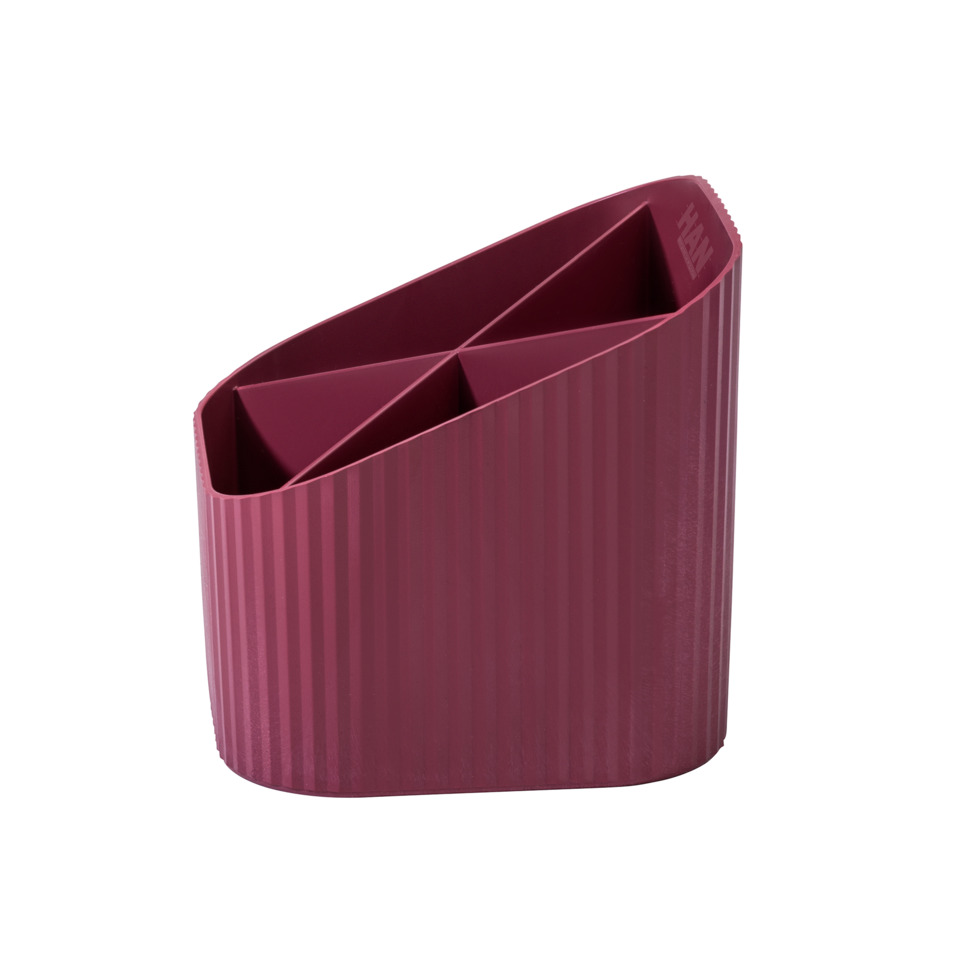 Aufbewahrungsbox, Organizer, Kunststoff, Violett, geriffelt