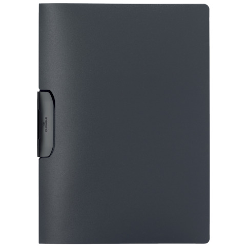 Klemm-Mappe DURASWING®, PP, 30 Blatt, anthrazit/grau DURABLE 2295 57