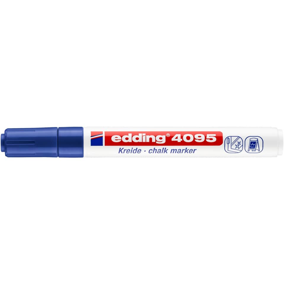 Windowmarker 4095, 2-3mm, Rundspitze, blau EDDING 4-4095003