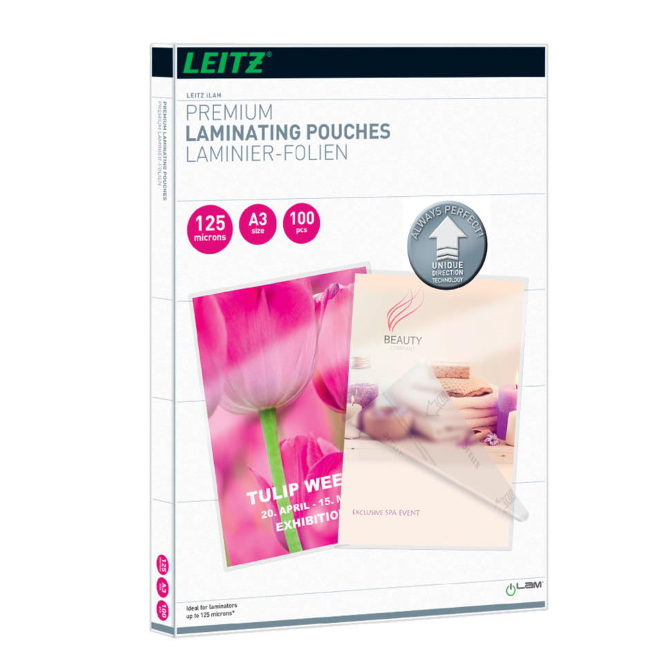Laminierfolien, Laminierteschutz, 125 Mikron, A3, 100 Stück