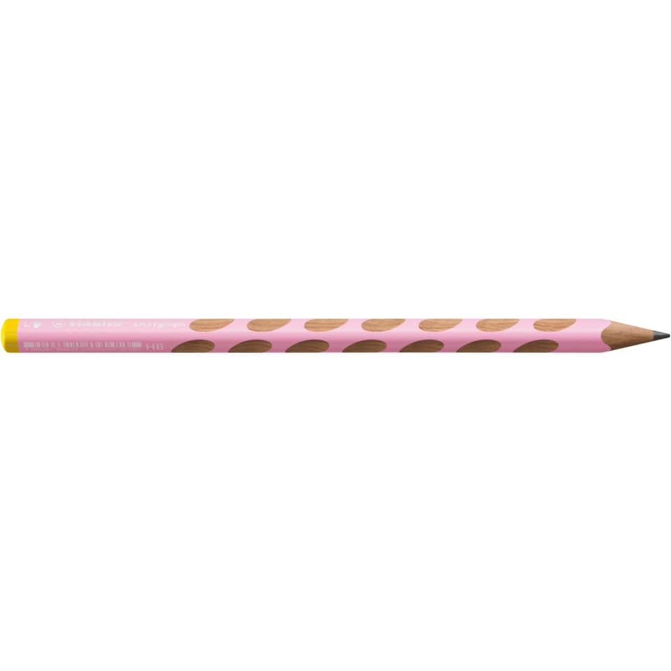 Bleistift, Rundspitze, Rosa Körper, Holzmina, Spitzbleistift