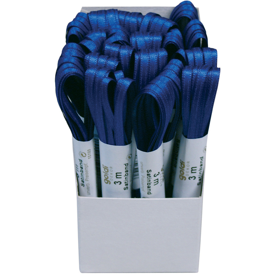 blue, satinband, Schleife?, 3 m?, Schacht?