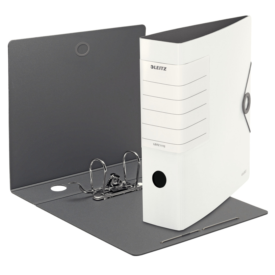 Ordner, Aktenordner, Schwarz weiß, Bindesystem, Ringbinder