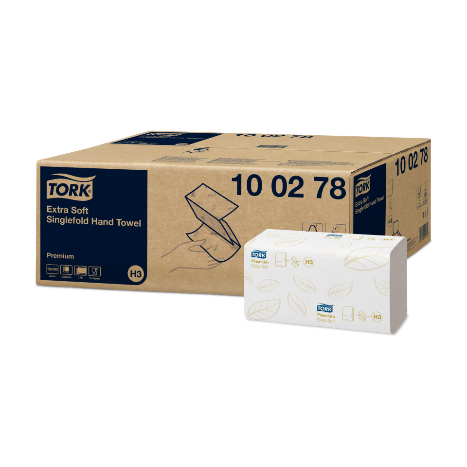Handtuch, Taschentuchbox, Verpackung, blaues Kästchen, braunes Karton