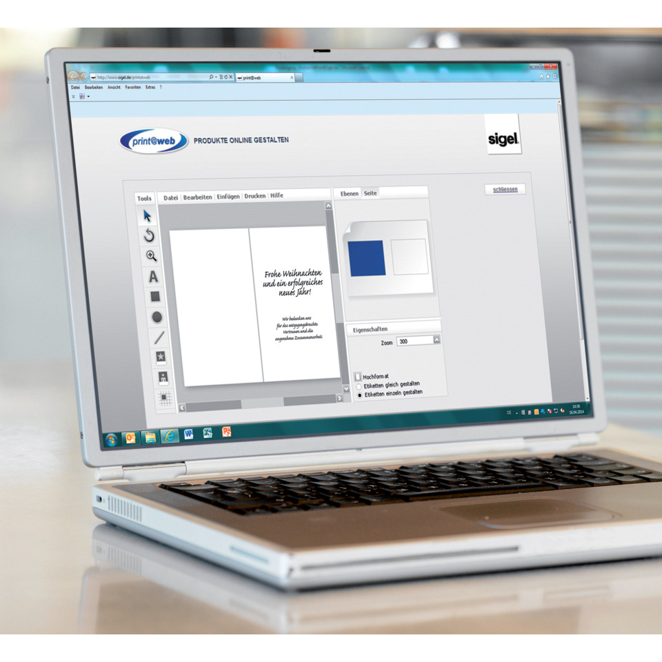 Laptop, Bildschirm, Software, Layout-Design, Web-Editor