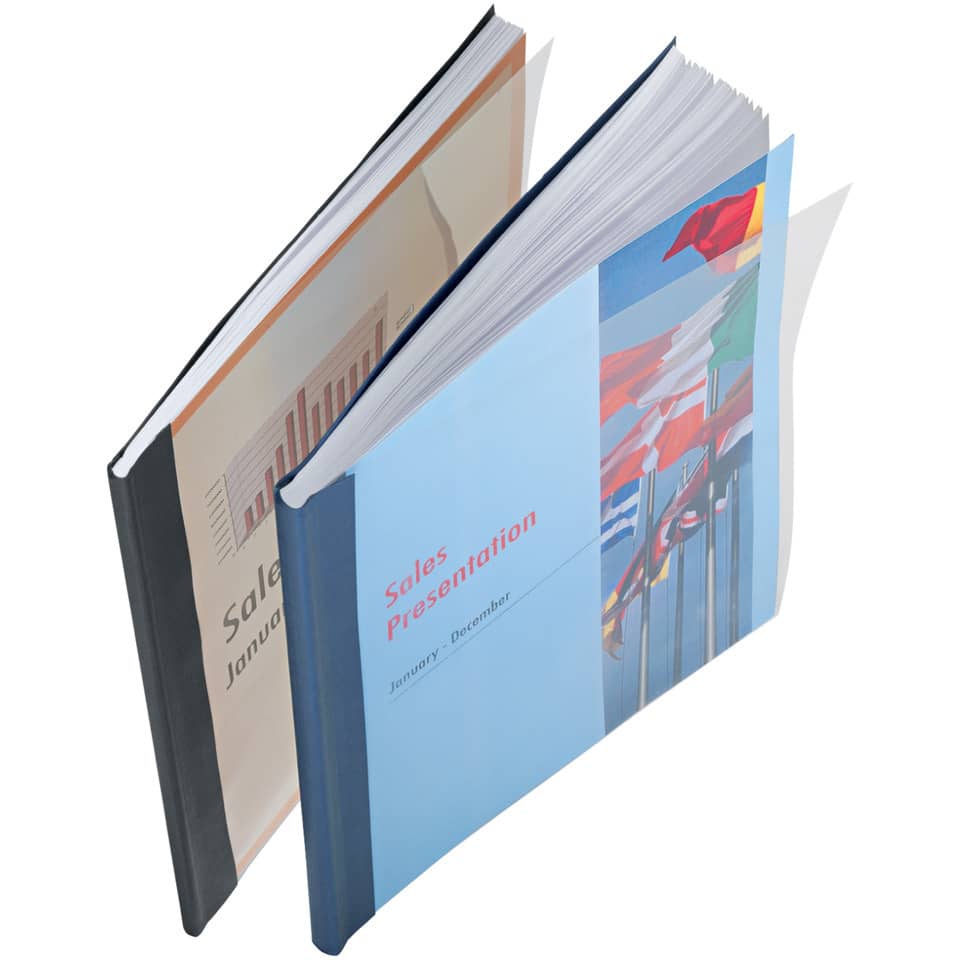 Präsentationsordner, Aktenordner, Dokumentenordner, Binder mit Ringmechanik, Datei-Ordner