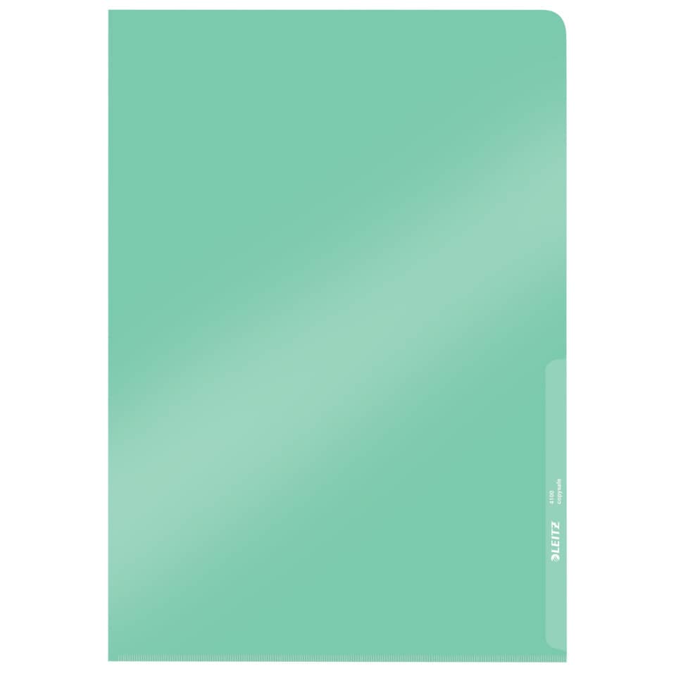 A4-Ordner, grüner Verlauf, Datei-Organizer, Plastik-Ordner, Reißverschluss-/Einstecktasche